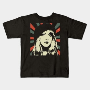 Stevie Nicks || Vintage Art Design || Exclusive Art Kids T-Shirt